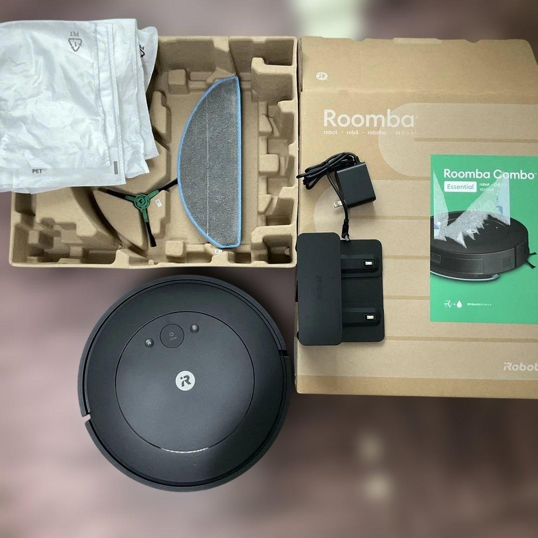 掃除機&床拭きロボット ルンバコンボエッセンシャル 国内正規品】 ロボット掃除機 「ルンバ」combo Essential robot