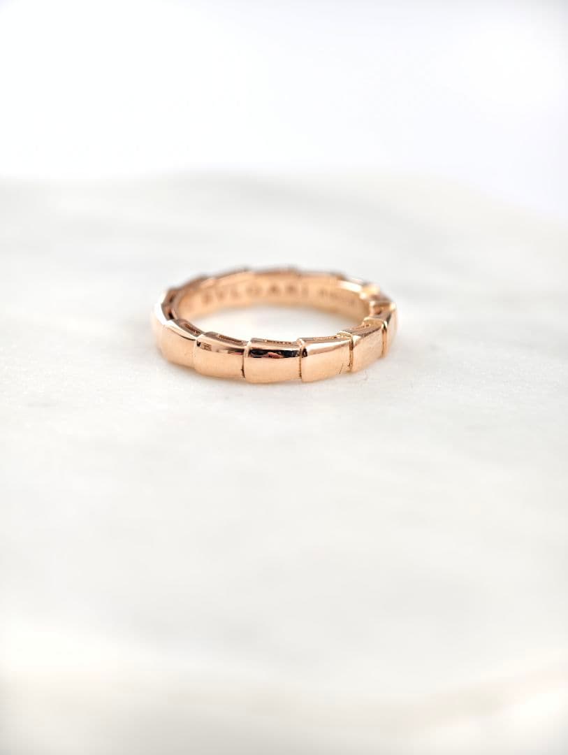 専用出品中　ブルガリ セルペンティ ヴァイパー リング 750(PG) 4.2g