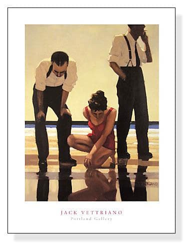 額装済/Narcissistic Bathers/ベトリアーノ