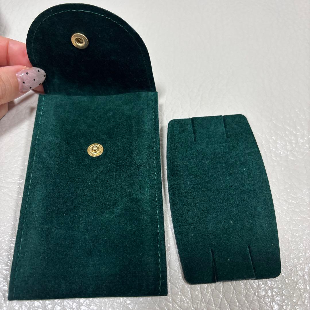 ROLEX グリーンレザー 時計ケース