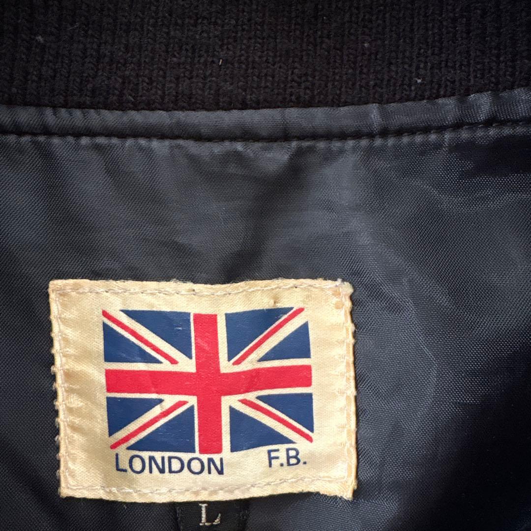 Lサイズスカジャン 鷲 龍 黒 ベルベット YOKOSUKA 1990年代 - メルカリ