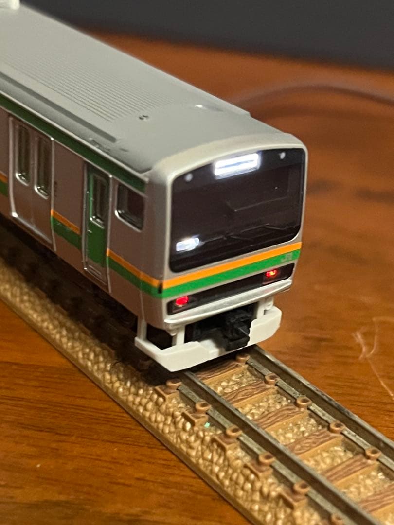 E231系9両　tomix ライト点灯動力動作確認済　ジャンク品