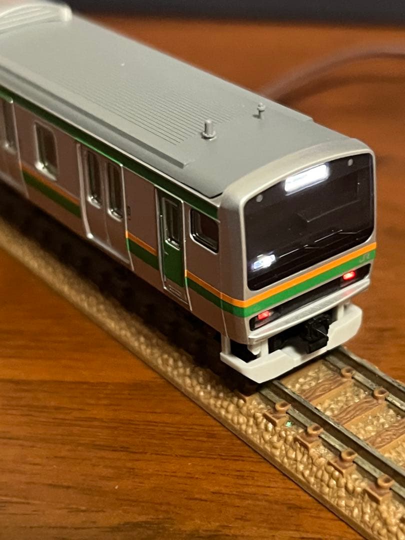E231系9両　tomix ライト点灯動力動作確認済　ジャンク品