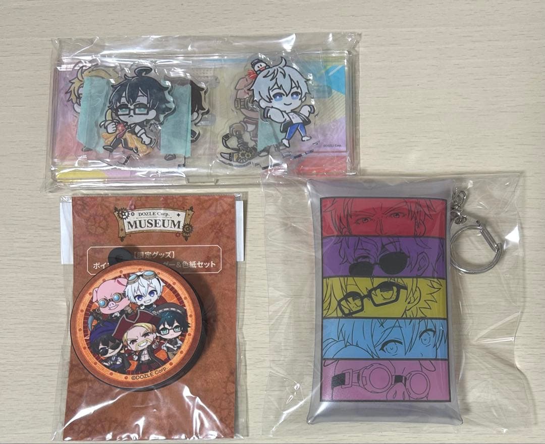 ドズル社 缶バッジ キーホルダー