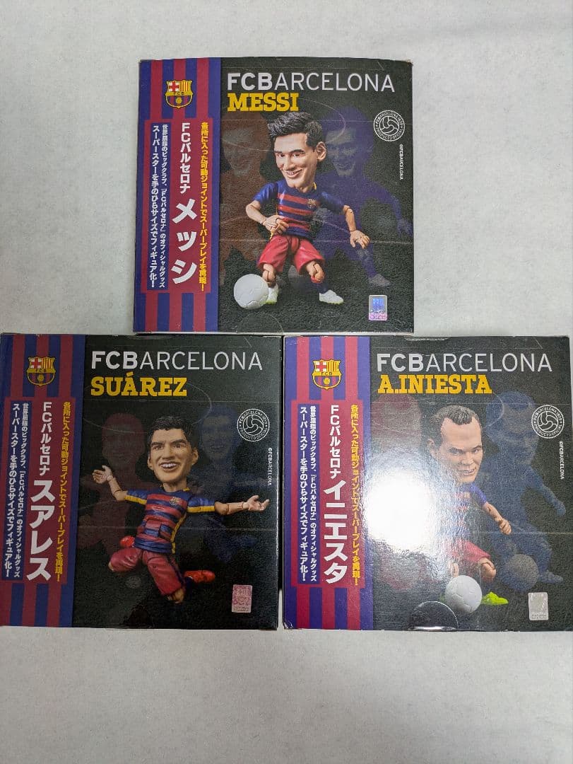 バルセロナ　フィギュア　3個セット 国内未発売】MINIX コレクターズフィギュア FCバルセロナ ラミン