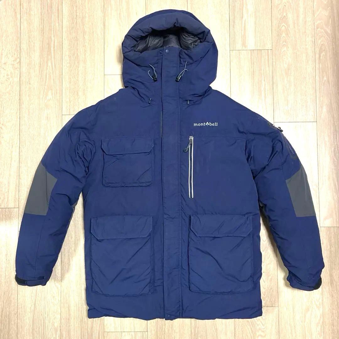 mont-bell モンベル ポーラーダウン パーカ ネイビー（Lサイズ