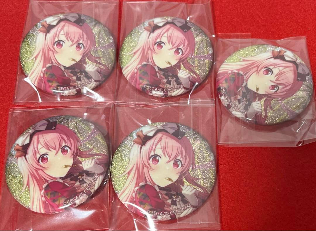 プロジェクトセカイ プロセカ 桃井愛莉 グリッター缶バッジ 16A - メルカリ