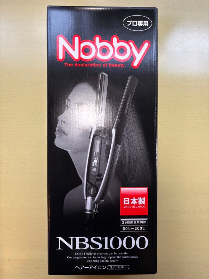 【新品未使用】 Nobby NBS1000 ストレートヘアアイロン Nobby by TESCOM ノビー ヘアーアイロン NBS1200 ｜ストレートアイロン