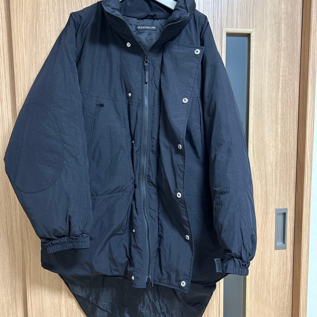 SEA ROOM LYNN モンスターPADDEDコート ブラック - メルカリ