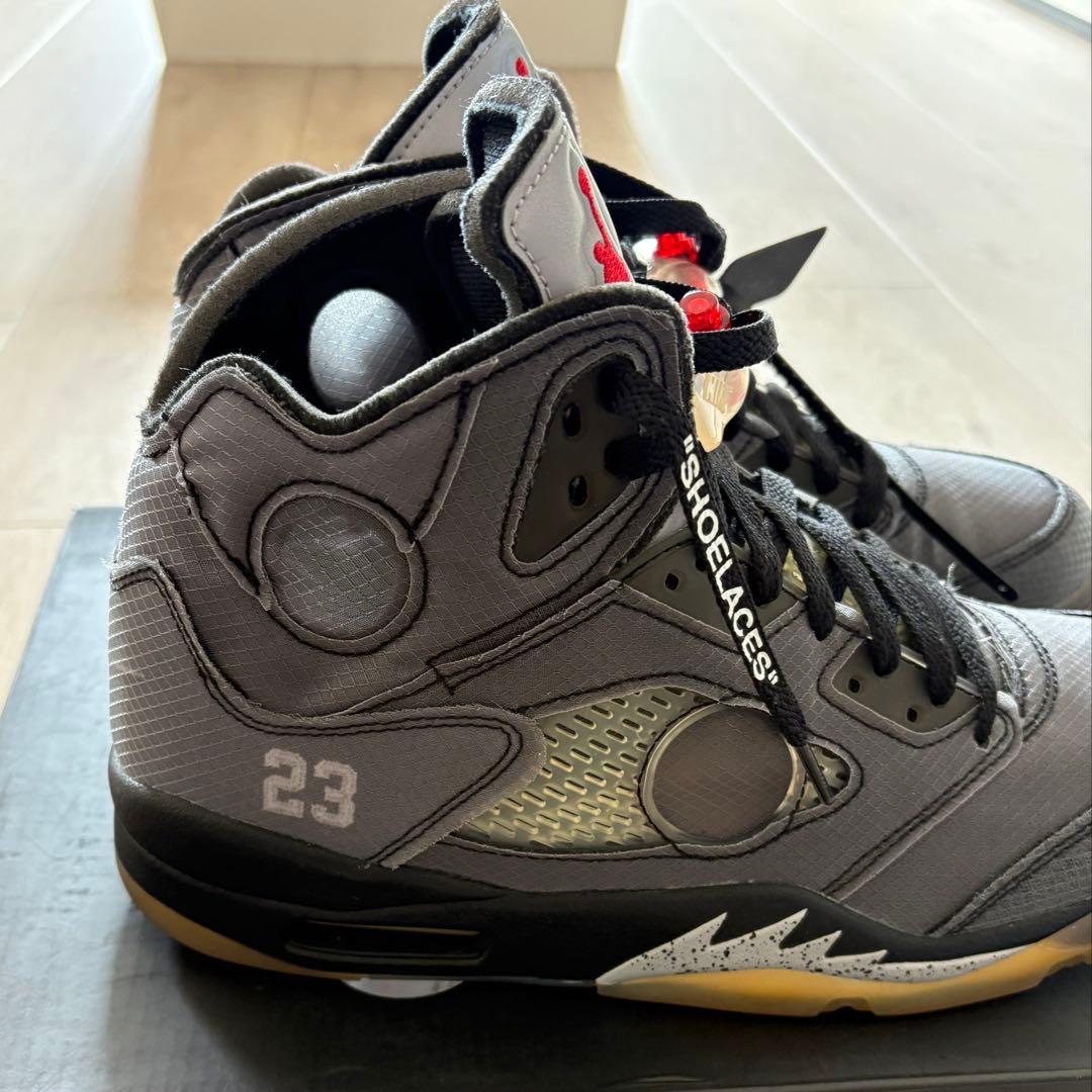 期間限定値下げ‼️超美品Air Jordan 5 off-white 28.5cm