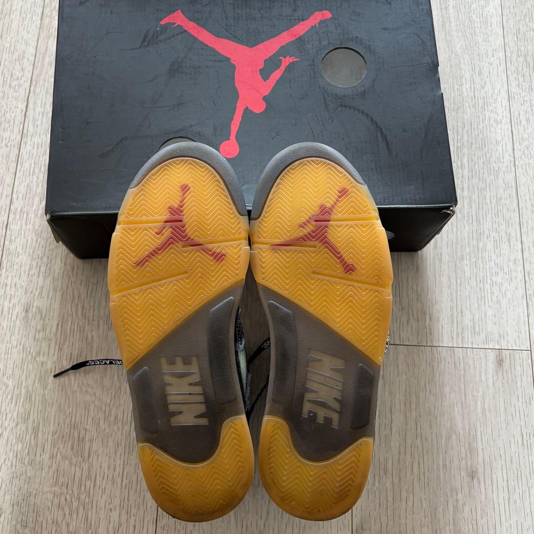 期間限定値下げ‼️超美品Air Jordan 5 off-white 28.5cm