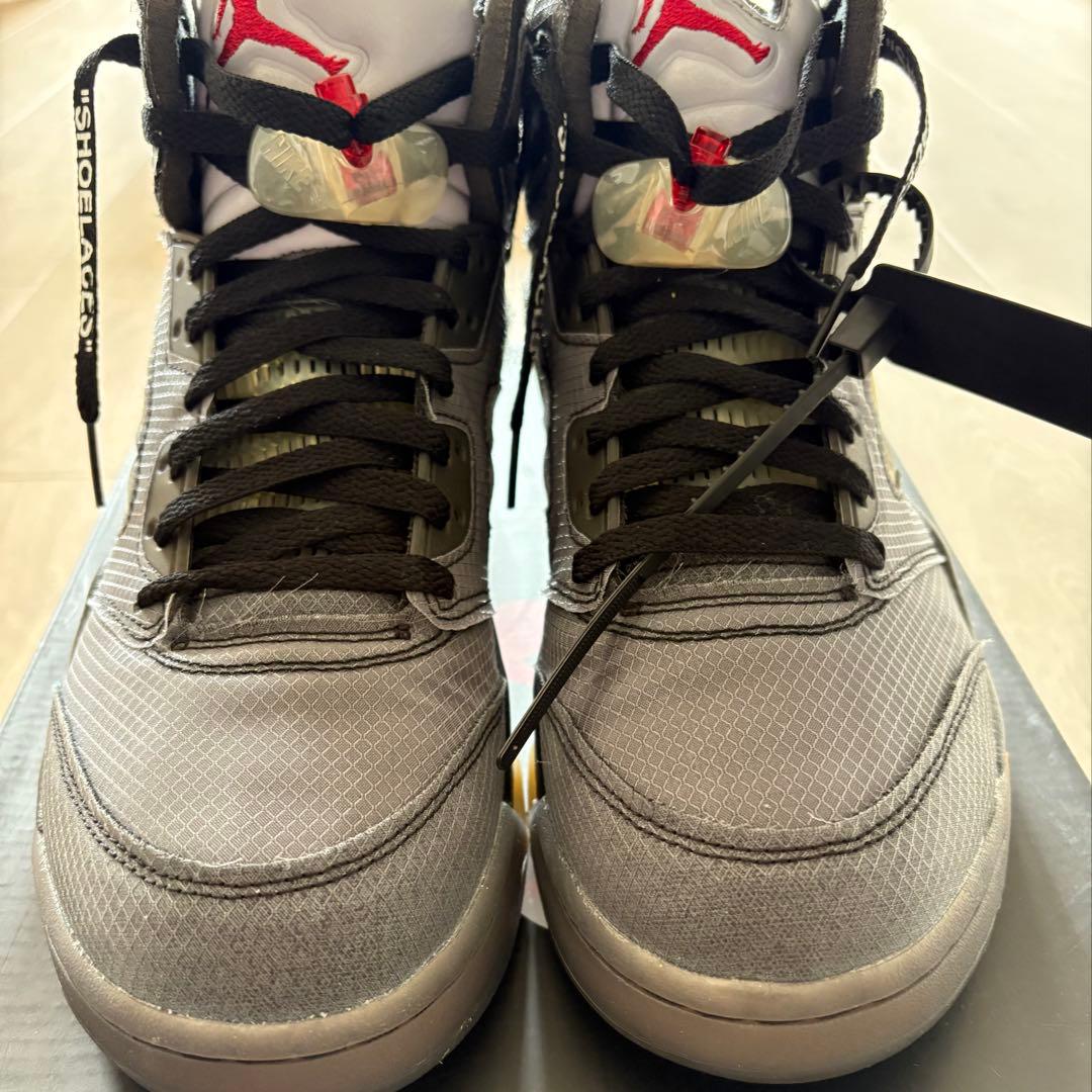 期間限定値下げ‼️超美品Air Jordan 5 off-white 28.5cm