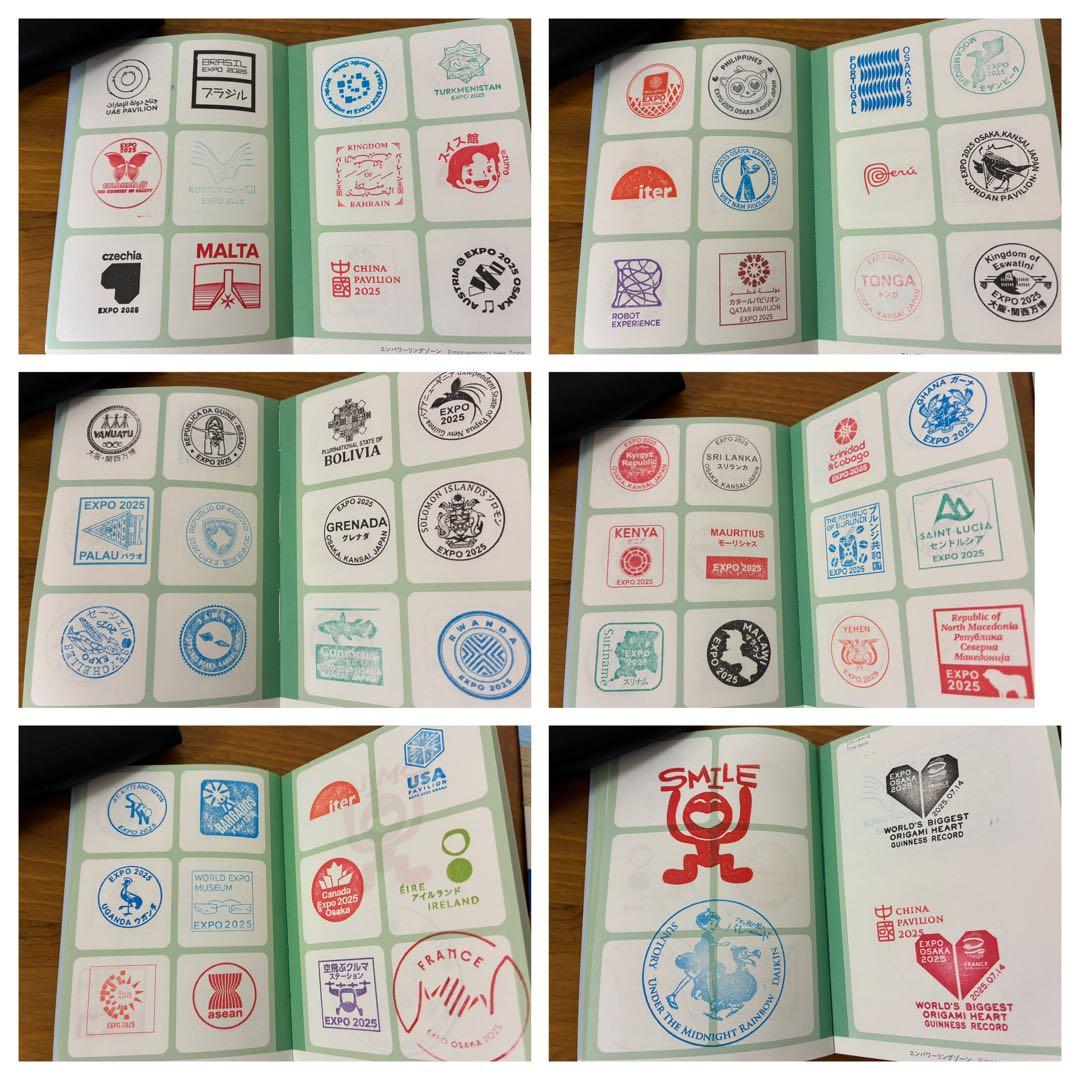 大阪・関西万博 EXPO2025 スタンプとオマケセット売り