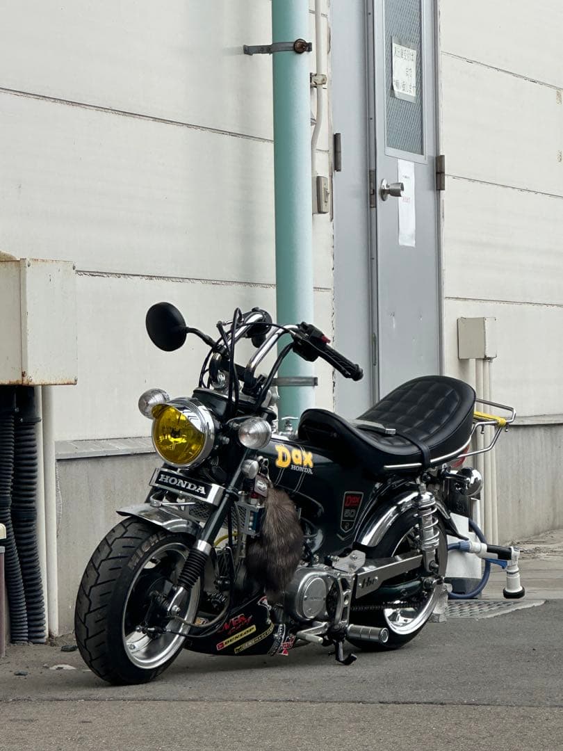 ダックス DAX st50 70 バナナ シート タイヤ屋 バナナシート オールブラック 田中商会 ダックス（DAX）6V車 : バイク