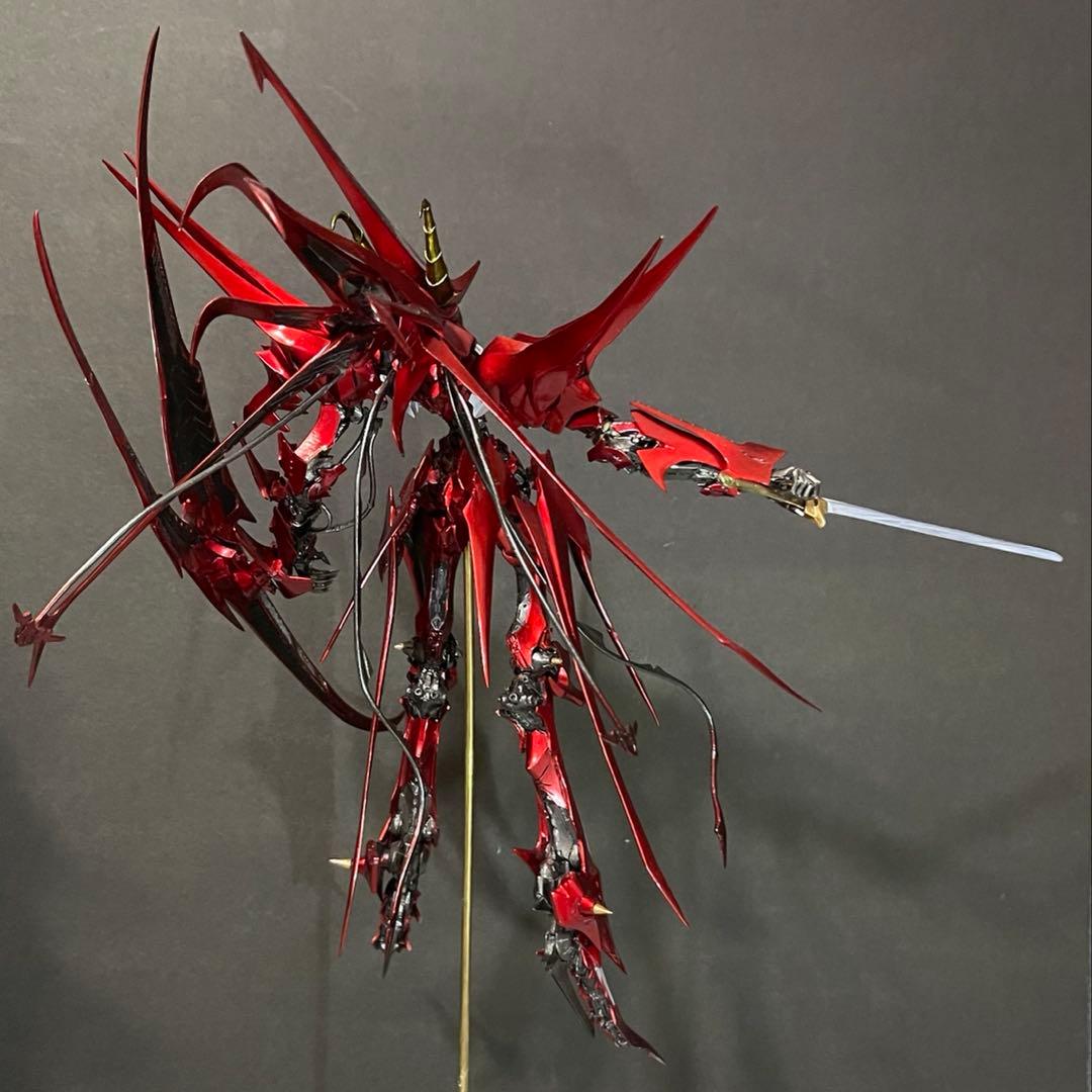 海洋堂ガレージキット　FSS \"超\"騎士団機 ［焔星］1／100 塗装完成品