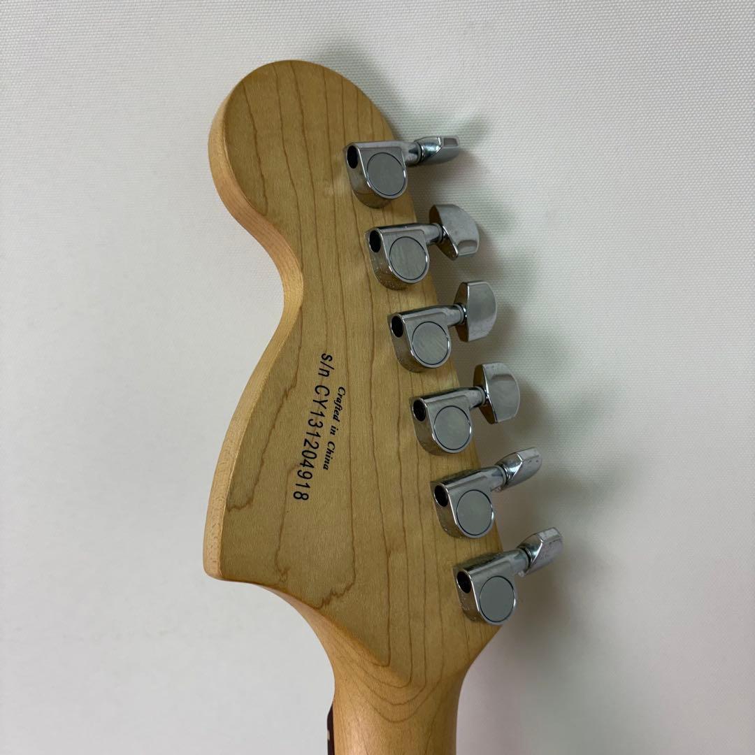 Squier Affinity Stratocaster バーガンディミスト