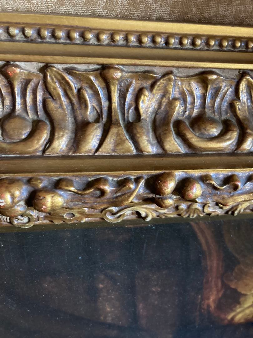 絵画　レンブラント　「ダナエ」