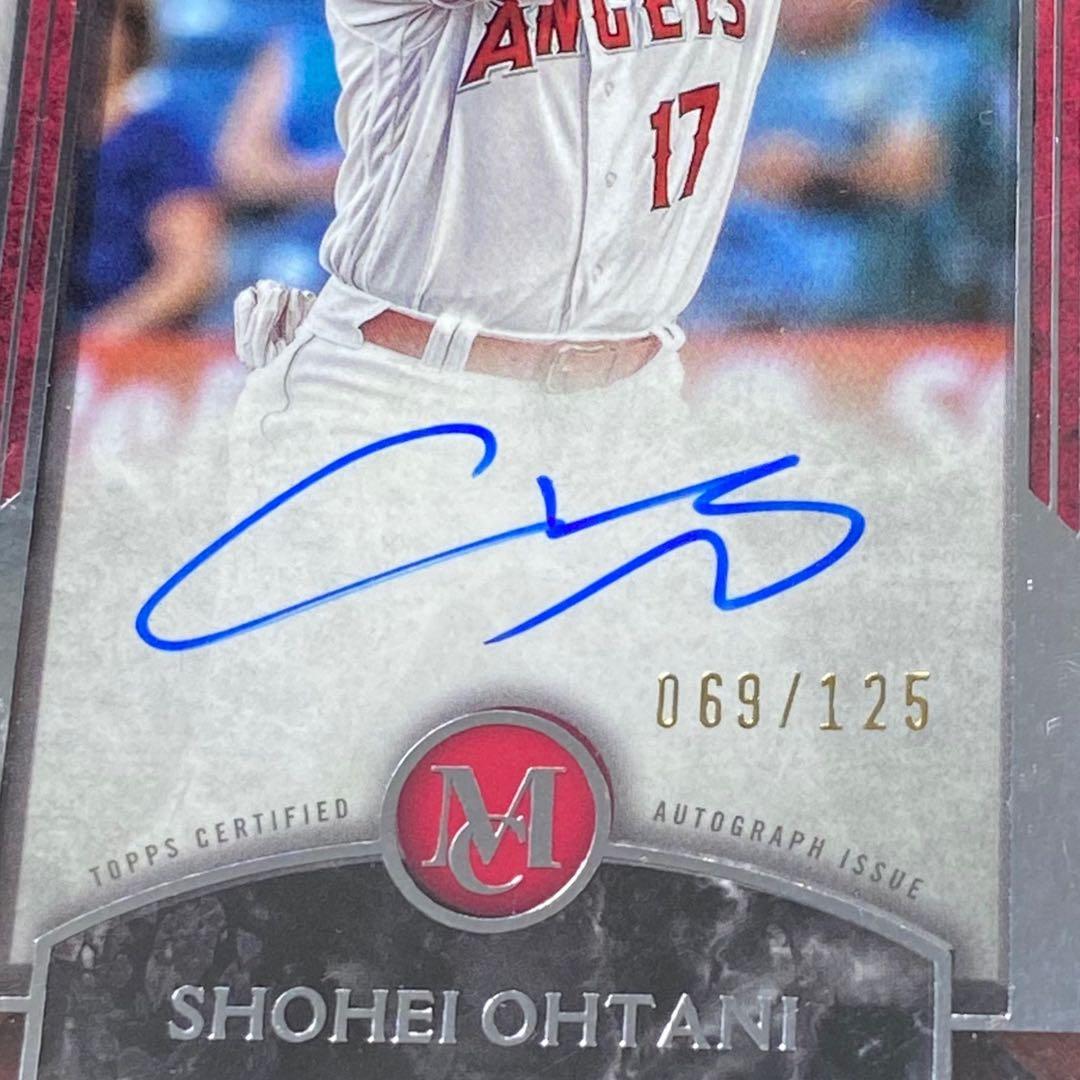 大谷翔平 2022 Topps 直筆サイン カード 125枚 限定 - メルカリ
