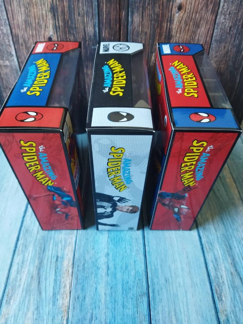 マフェックス スパイダーマン セット：075、108、147 新品未開封