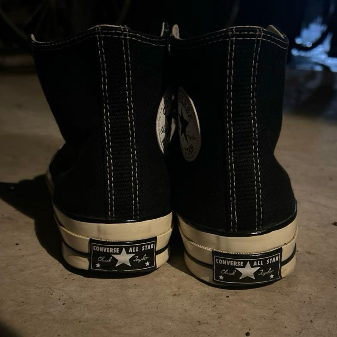 【converse】CT70 BLACK HI CUT ブラック 26.5cm