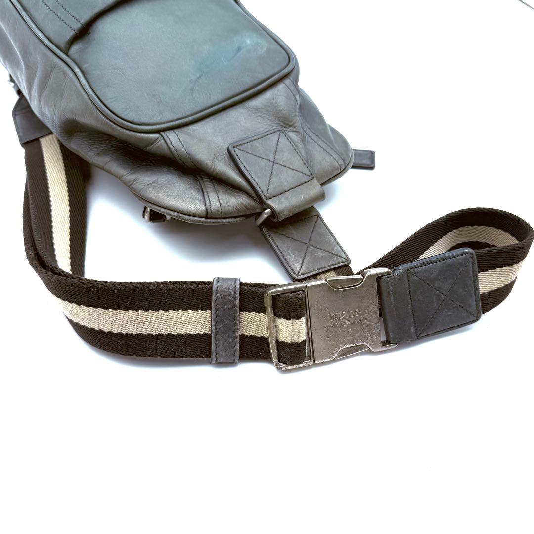 BALLY バリー トレインスポッティング レザー ボディバッグ スリング