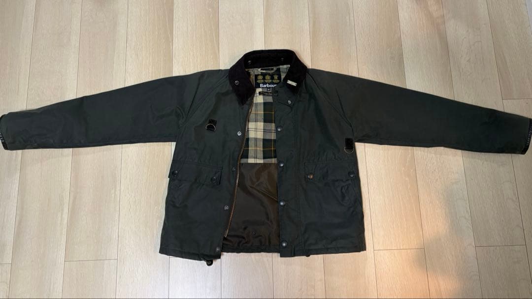 w*o様 Barbour Spey oiled wax jacket 36 w*o様 Barbour Spey oiled wax jacket 36 - メルカリ