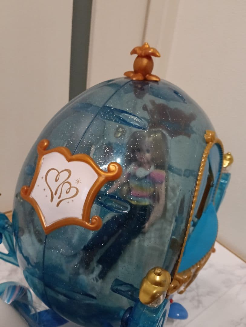 ボブちゃん　シンデレラ 馬車 ディズニープリンセス　リカちゃん　 置物