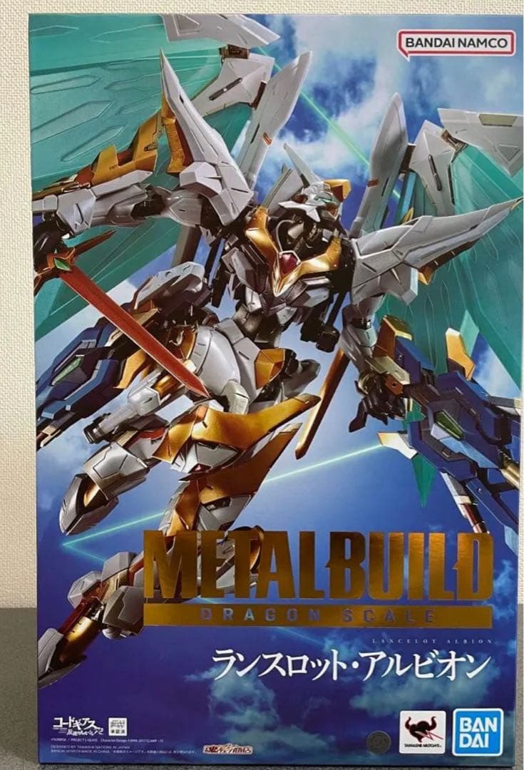 L BUILD DRAGON SCALE ランスロット アルビオン 支配の翼 を纏う 白亜の剣―― 「METAL BUILD DRAGON SCALE ランスロット