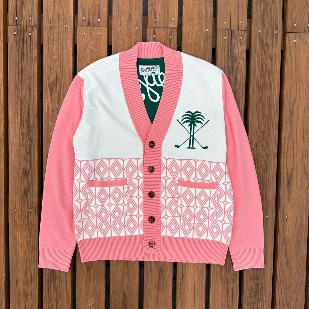 ぶ*ー様 Bogey Boys カーディガン Remember. カーディガン フラワーシャギーカーディガン メンズ