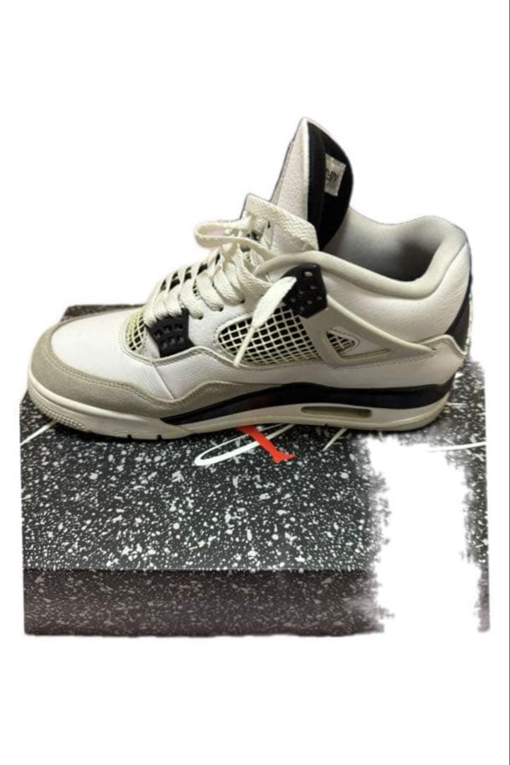 NIKE AIR JORDAN 4レトロホワイト 27.5cm 箱あり