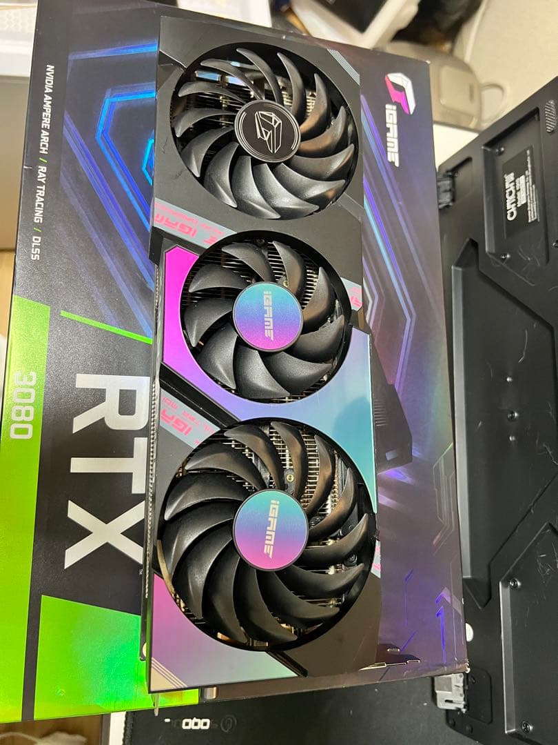 ジャンク品 iGame RTX 3080 Ultra OC 10G 非LHR