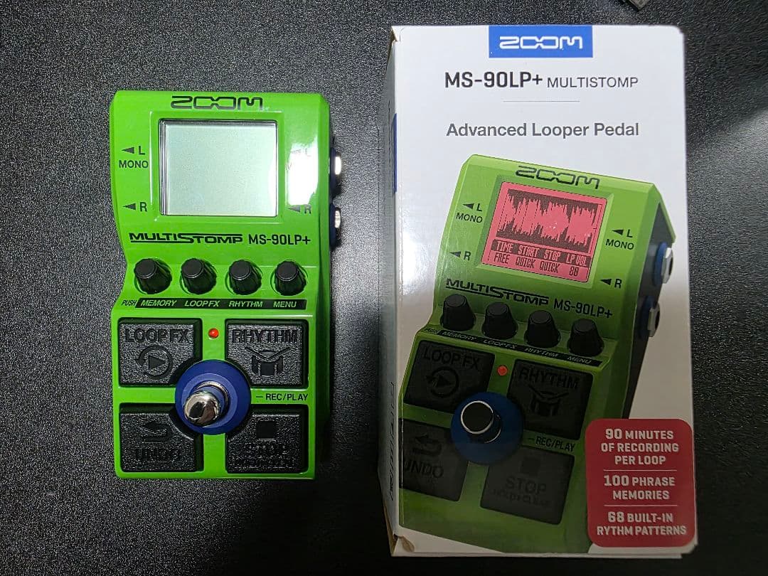 ZOOM MS-90LP+ ルーパー・ペダル ZOOM MS-90LP+ MultiStomp エフェクター マルチストンプボックス