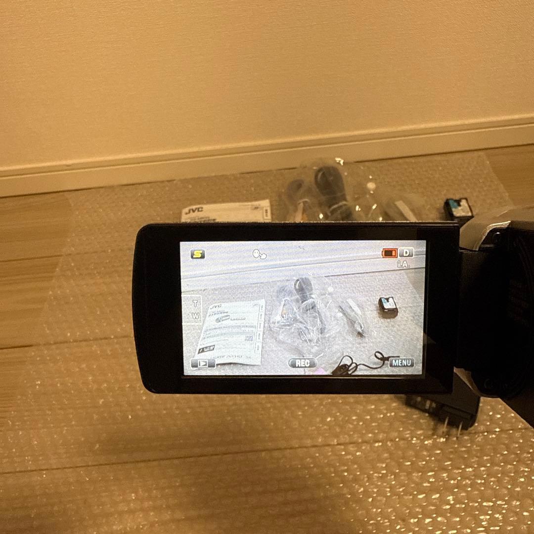 ビデオカメラ JVC GZ-HM33-S - メルカリ