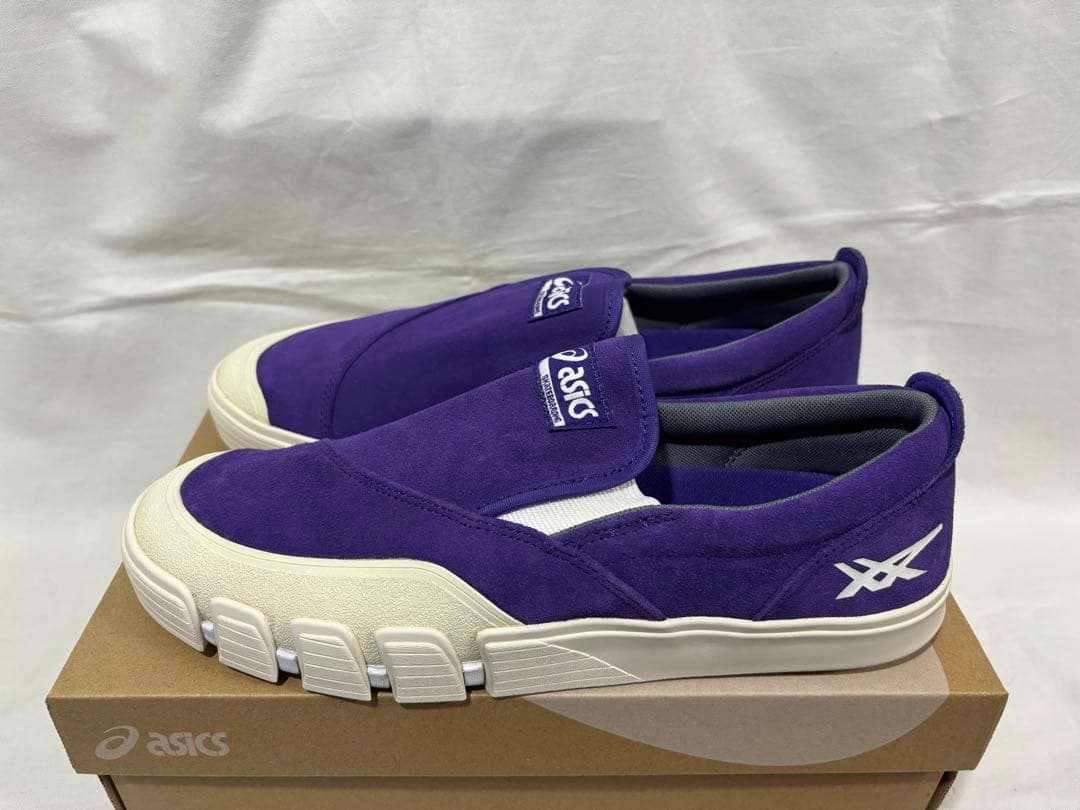 asics gel-flexkee slip-on purple 27.5 紫 asics gel-flexkee slip-on purple 27.5 紫 - メルカリ
