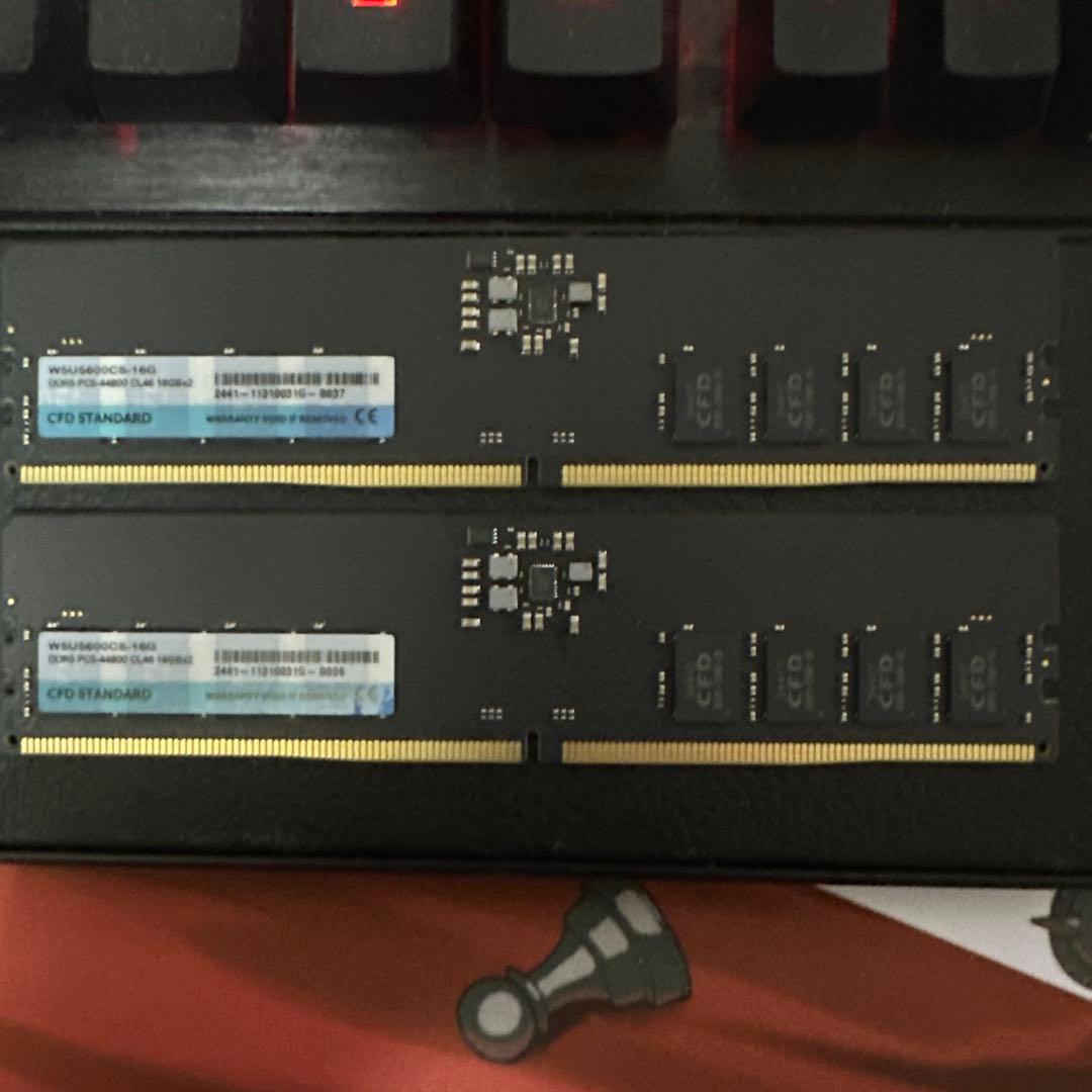 CFD販売DDR5-5600メモリー32GB(16GBx2) W5N5600CS-32GC46 | W5N5600CS-32GC46 | CFD Standard W5N5600CS