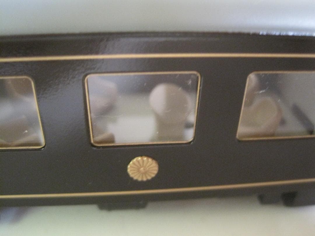 エンドウ　希少　お召し列車５輌　HOゲージ お召列車1号編成 5輌セット プラスティック製 16番ゲージ[1:80スケール