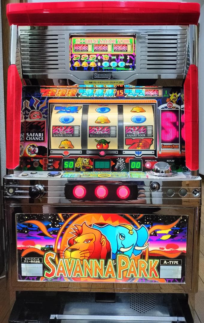 【パチスロ実機】ロデオ★オオガメラ【オートプレイ付不要機付】４号機・レア