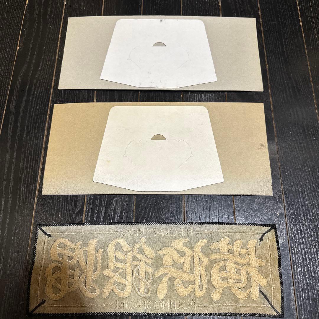 ヴィーゴル様　横浜銀蝿　直筆サイン入り　特大　エンブレム　刺繍当時品　おまけ付き