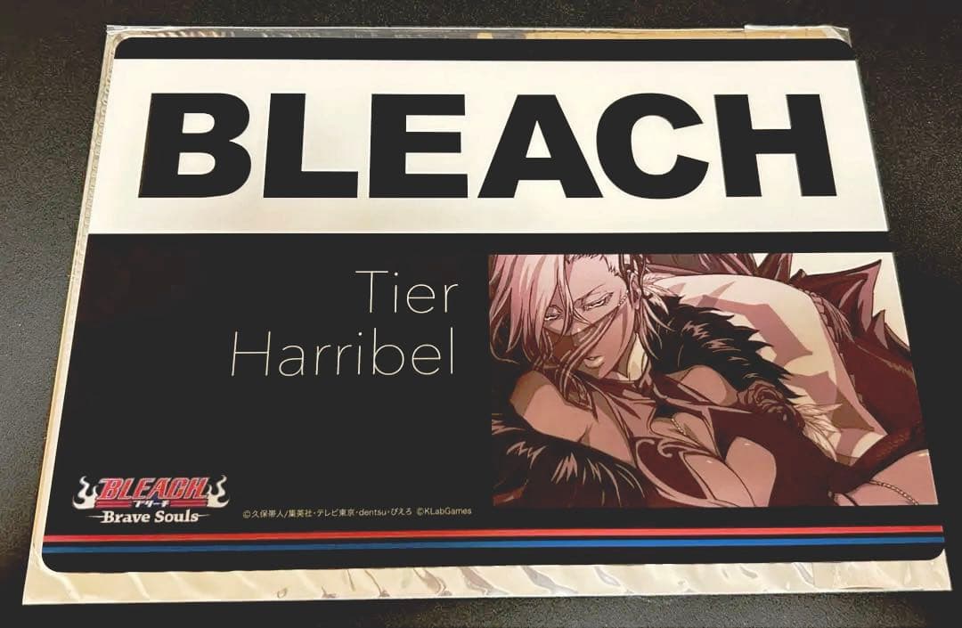 ティア・ハリベル BLEACH ブレソル フルカラートレーディング下敷き 激レア