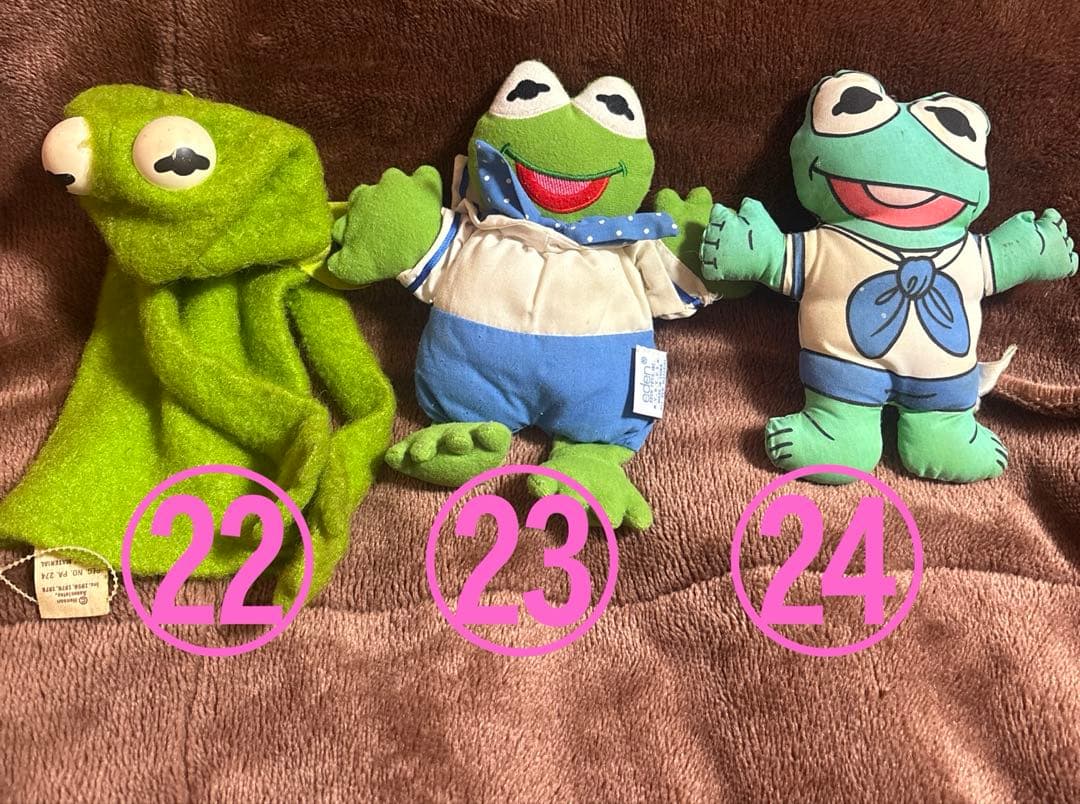 【まとめ売り】ヴィンテージ カーミット ぬいぐるみセット【大量】