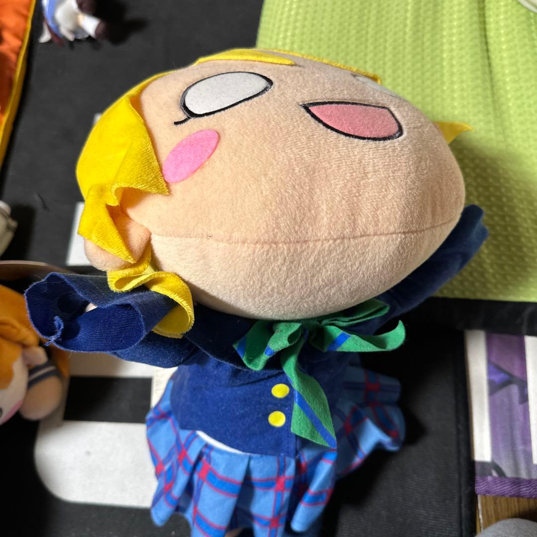 ラブライブ　寝そべりぬいぐるみセット売り