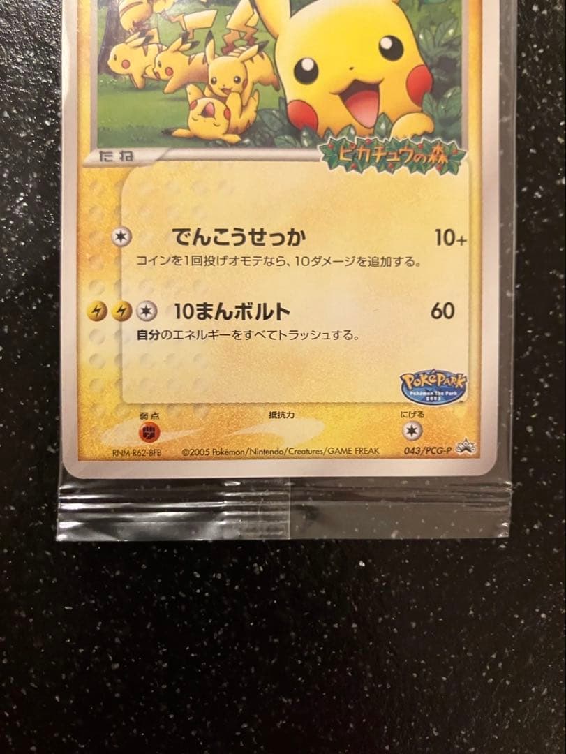 未開封　ポケパークのピカチュウ