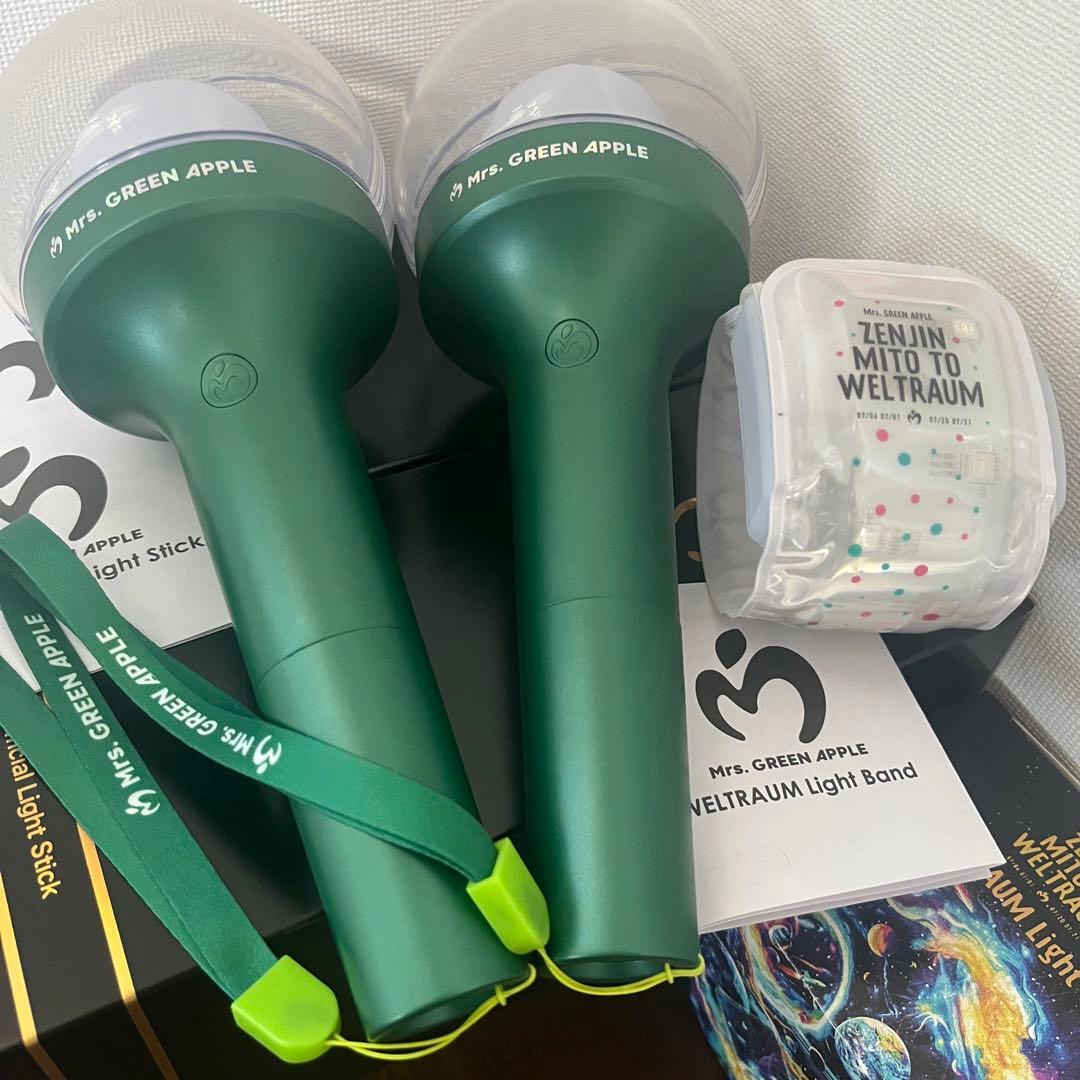 ミセスグリーンアップル　ライトスティック　ペンライト　ライトバンド　ゼンジン
