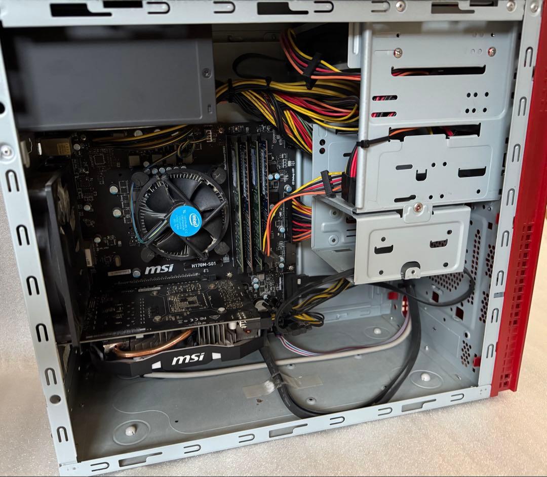 HDDなし・動作未確認】ゲーミングデスクトップPC GTX1060 3GB搭載