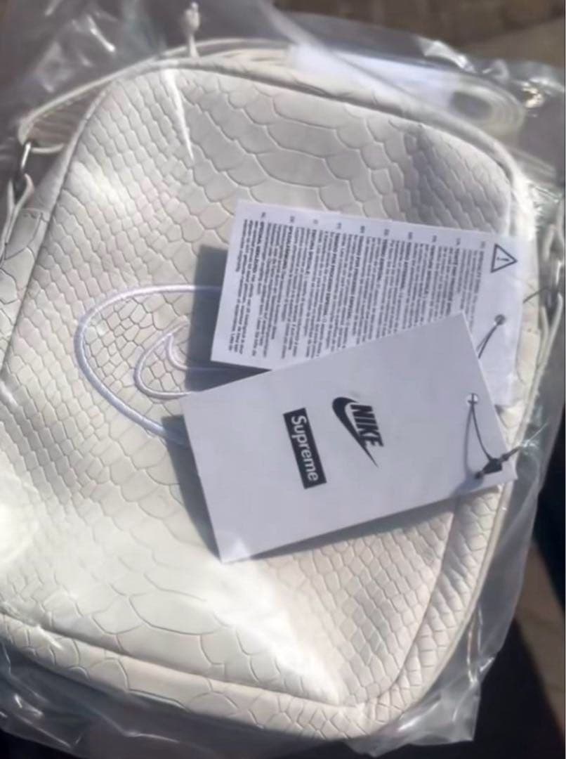 バッグ Supreme x Nike Shoulder Bag \"White\"