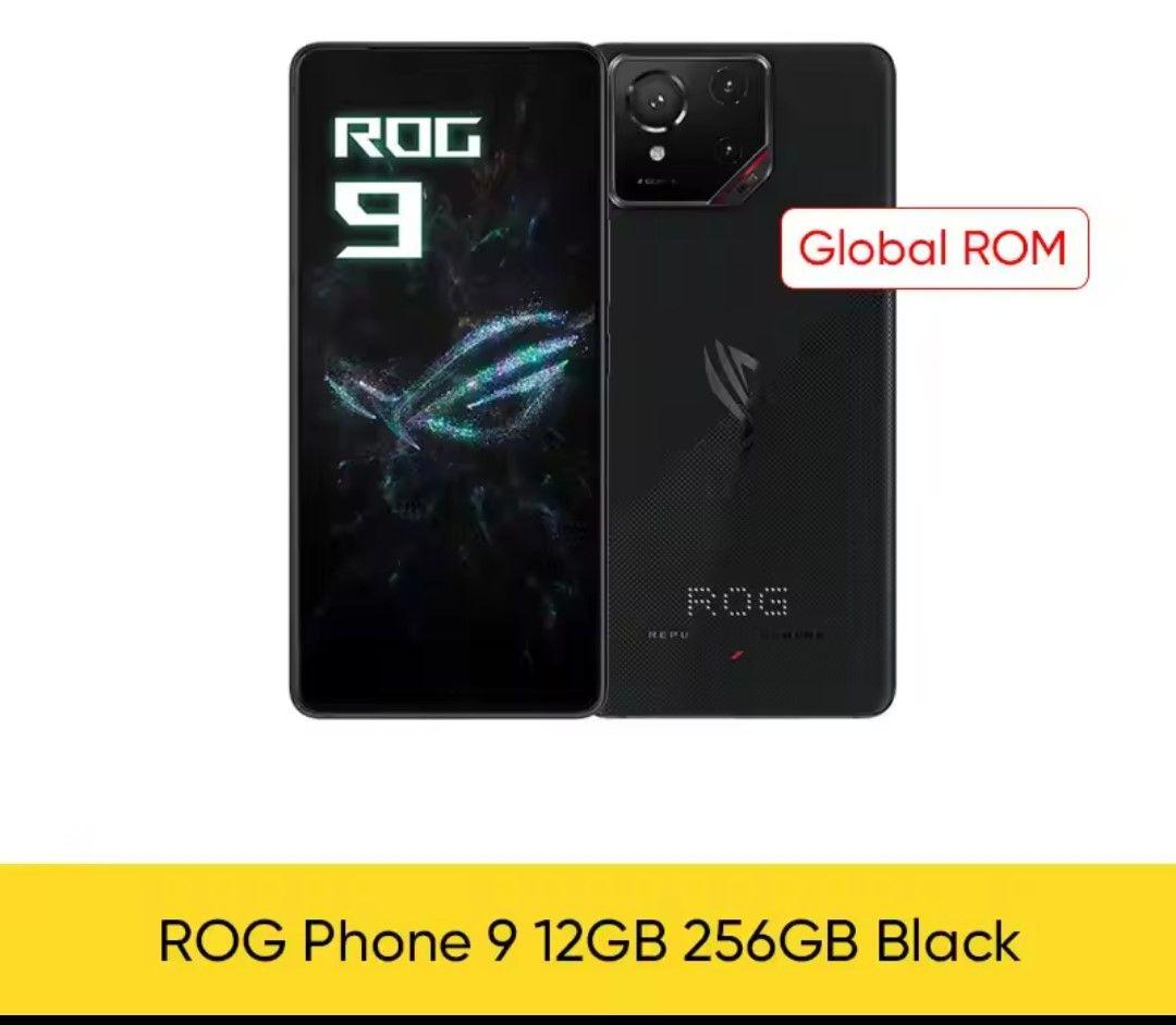 ROG PHONE 9 ブラック　12GB　256GB　グローバルロム ASUS ROG Phone 9 5G Android Gaming Smartphone