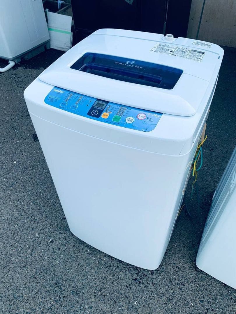 ①✅ハイアール電気洗濯機✅ ✅JW-K42F✅ 6ヶ月保証付 洗濯機 ハイアール 4.2kg JW-K42F-W 2011年～2013年製造