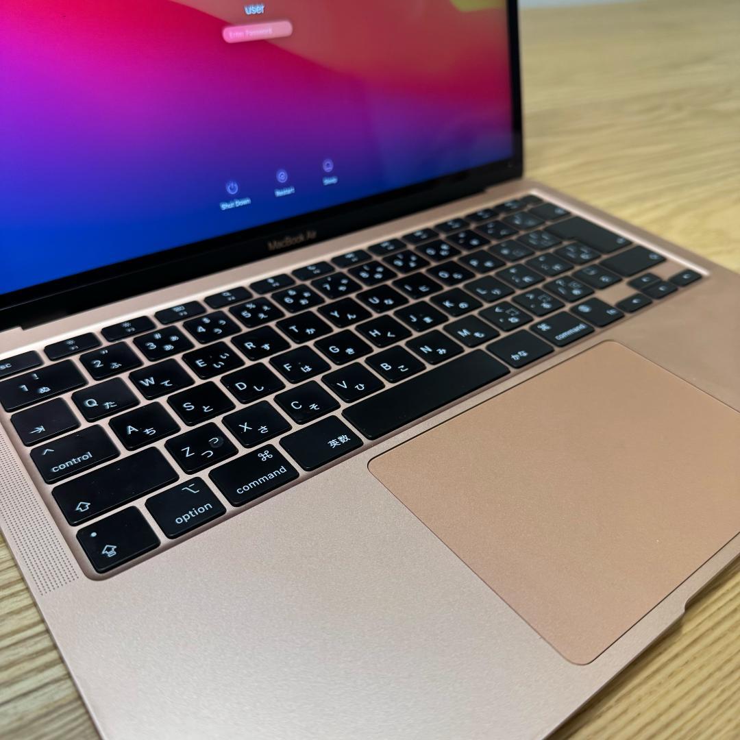 MacBook Air 13インチ M1（ローズゴールド）【箱なし、充電器付き】