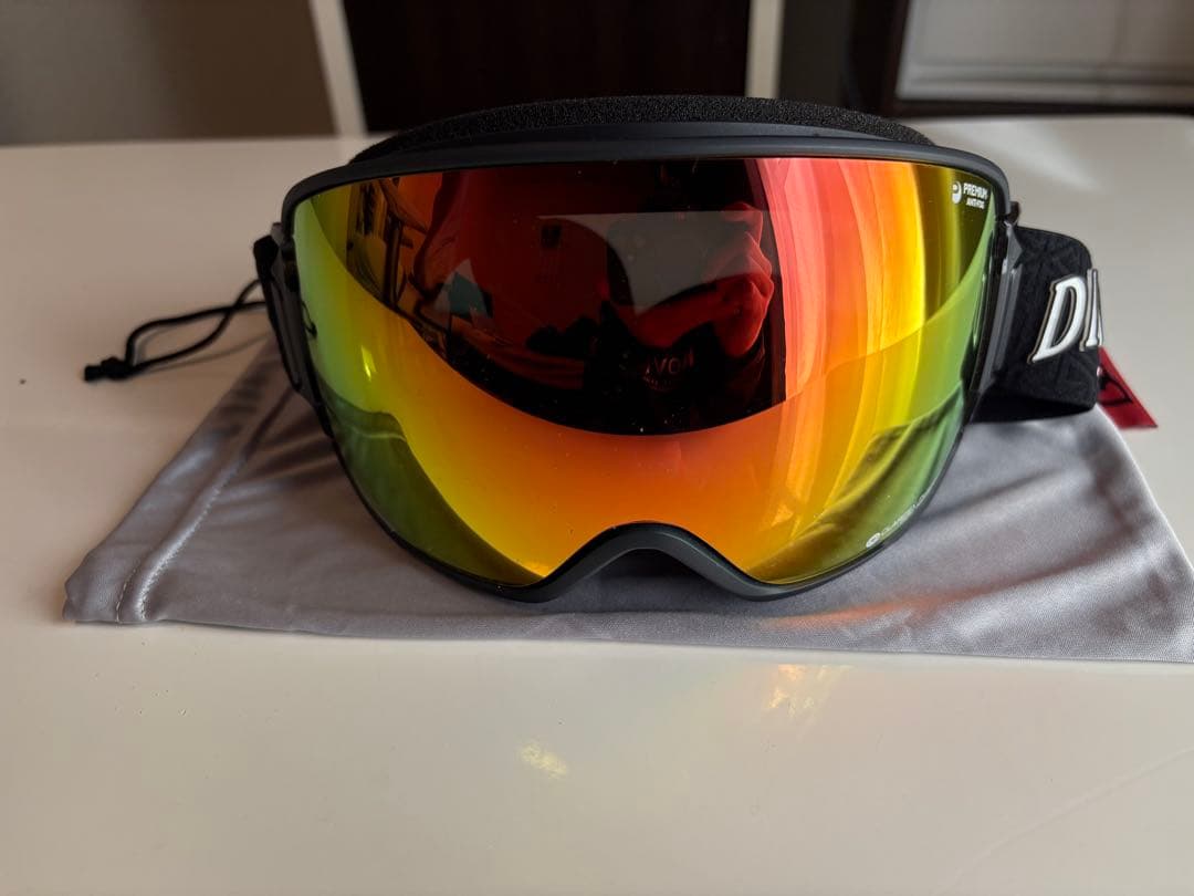 DICE BANK ゴーグル ブラック 新品未使用 箱なし DICE（ダイス） 2026 限定モデル BANK バンク スノーボード ゴーグル