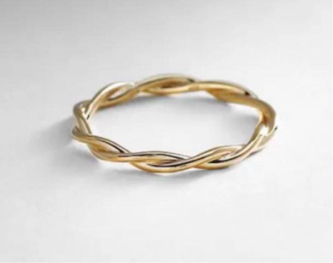 ココシュニックリング⭐︎K10YG⭐︎8号 COCOSHNIK（ココシュニック） K10エイトノット リング : タカシマヤ